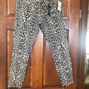 Kut from the cloth leopard pattern jeans